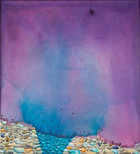 Watercolor by Maria Kviklis. Fragment.