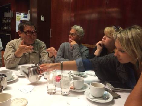 At RE:ARTISTE's round table