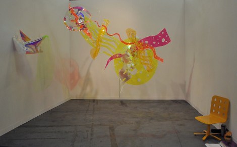 Berta Fischer, "Toylim", 2014. Plexiglass. The James Fuentes gallery.