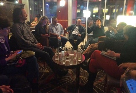 Art Terrace networking group. Hosted by RE:ARTISTE in New York.