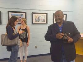 Bill Jones at his show in Hazlet, NJ.