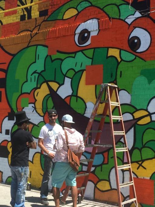 The artists. Bushwick, NYC