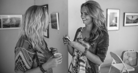 Artist and Designer Kate Goltseva at RE:ARTISTE's workshop. The 