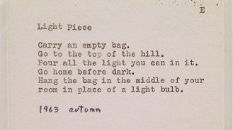 Light Piece, Yoko Ono