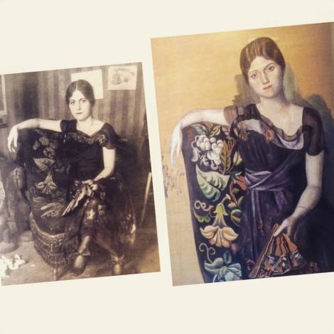 Pablo Picasso, "Portrait of Olga in an Armchair"